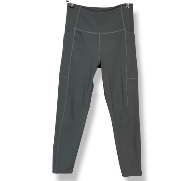 Girlfriend Collective‎ Leggings Compression Pocket Legging Size Small Cropped - Picture 1 of 13